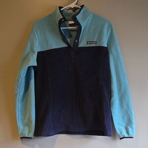 Columbia Blue and Navy Pullover